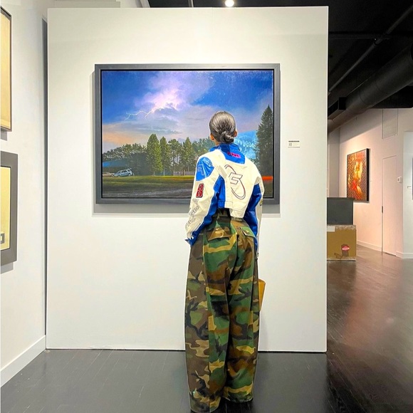 AlanBalen® AMBITION MOTORCYCLE CROP JACKET - Picture 5 of 6